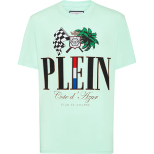 PHILIPP PLEIN T-Shirt Round Neck D AZUR