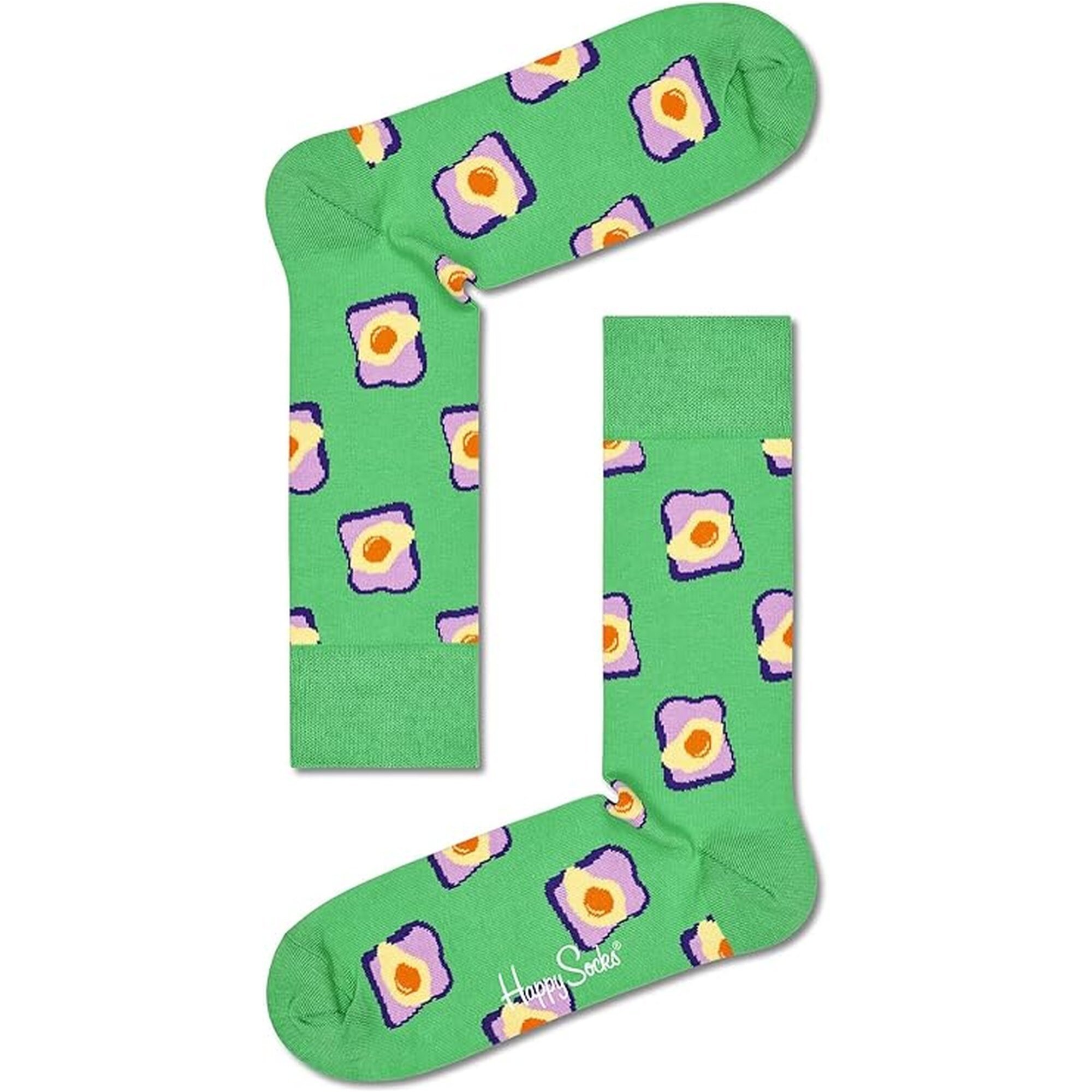 Set de 4 pares de calcetines - diseño "Food for Thought"