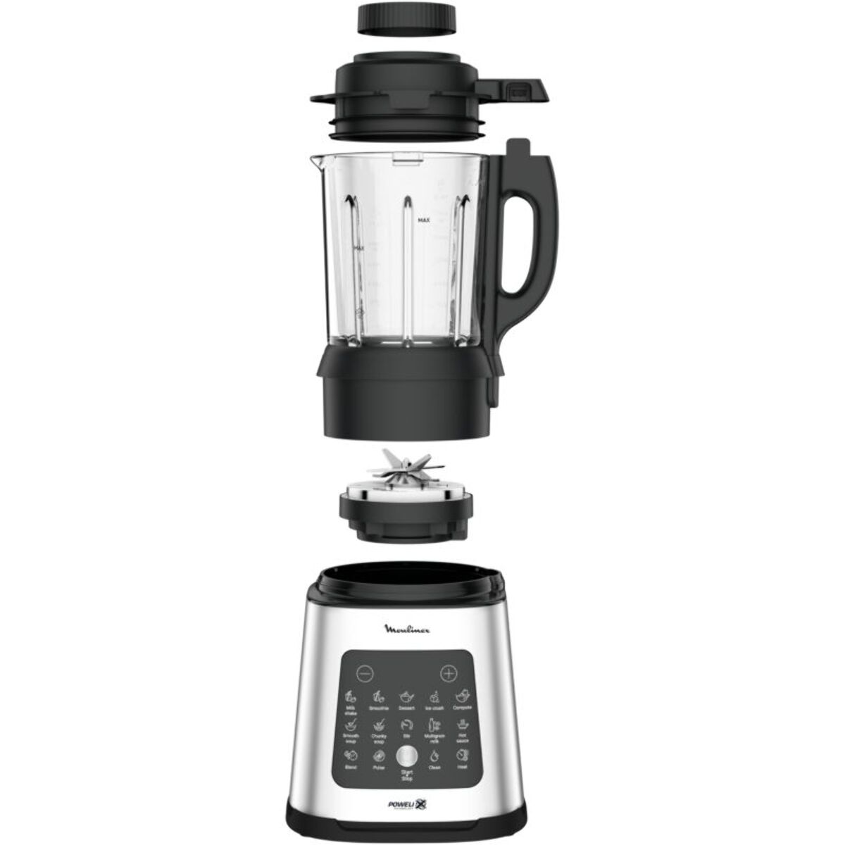 Blender chauffant MOULINEX Perfect Mix Cook LM835D10
