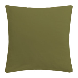 Housse de coussin décorative Vert Oliva