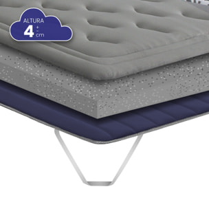 Topper Viscografeno Nova Confort de SonnoMattress, Altura 4 cm