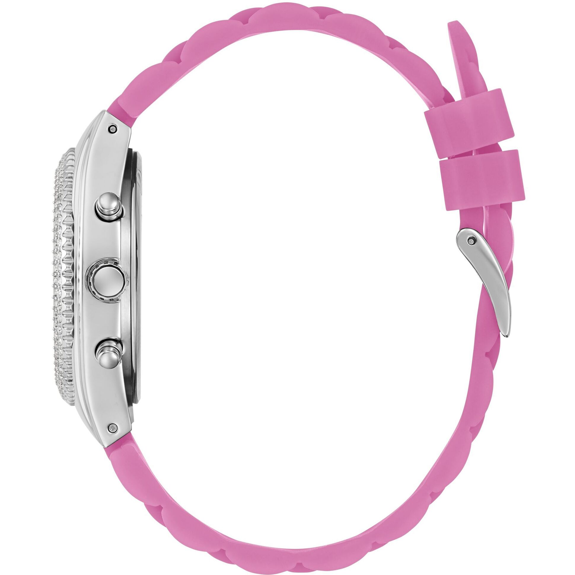 Guess Reloj Analógico De Cuarzo Sparkling Pink