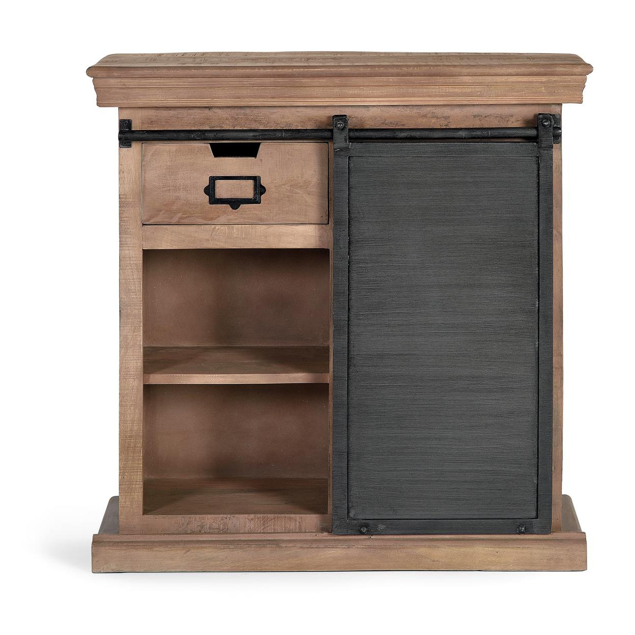 Aparador de Madera de Mango Estilo Industrial Moderno