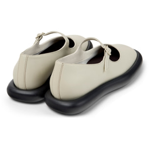 Bailarinas - CAMPER Onda - Beige - Cuero liso