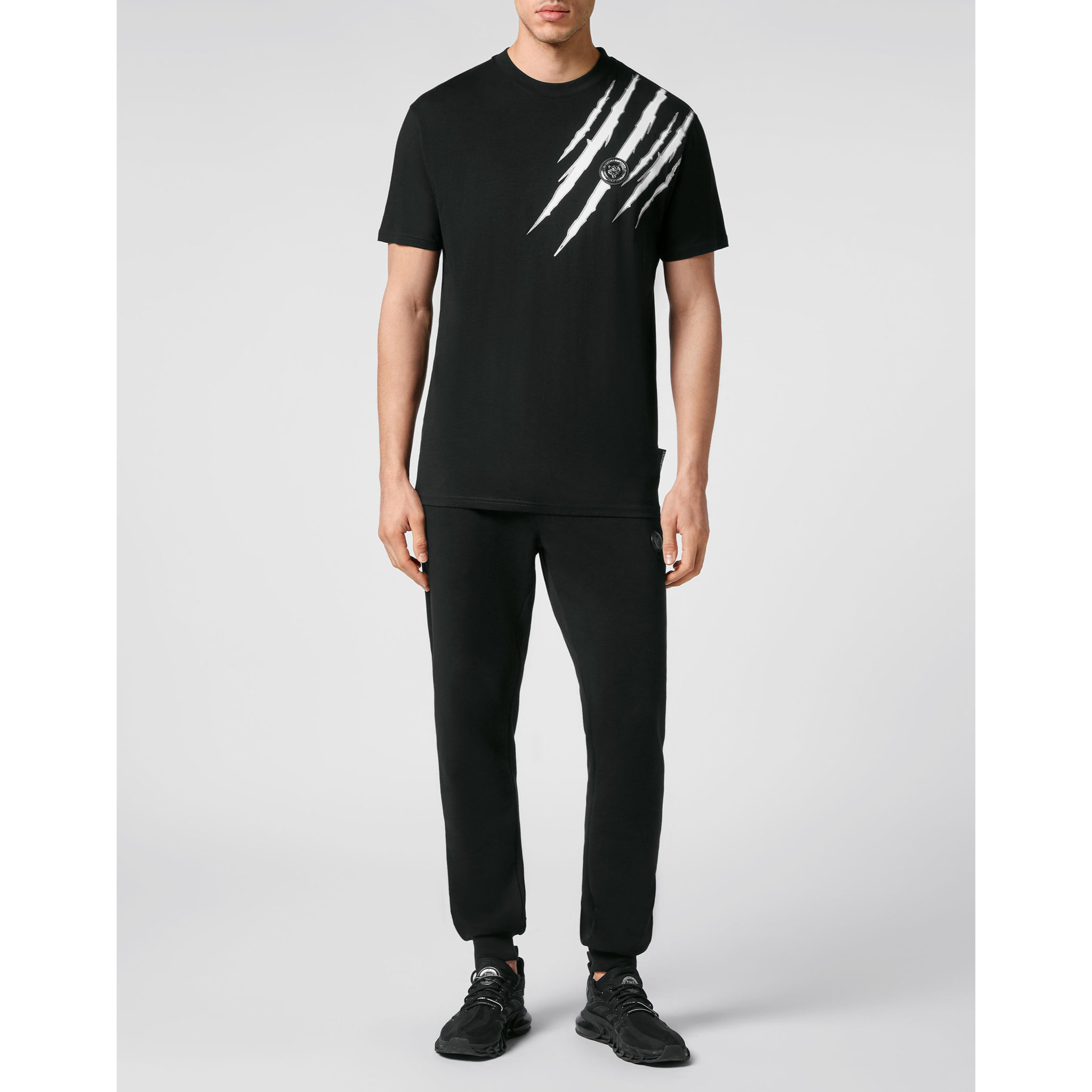 PLEIN SPORT Camiseta Cuello Redondo SCRATCH