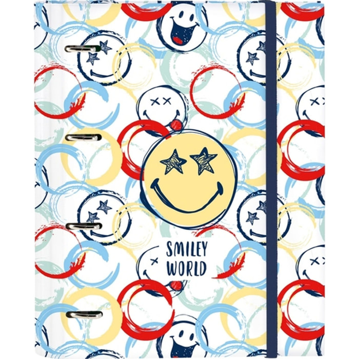 Carpeta 4 anillas 30mm c/recambio smiley world art