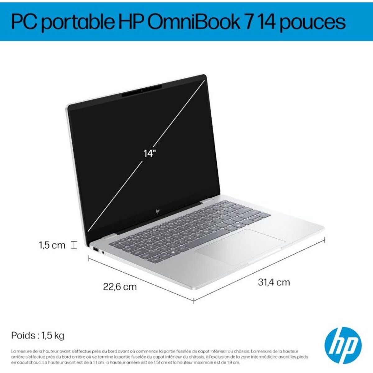 Ordinateur portable HP OmniBook 7 17-dc0003nf
