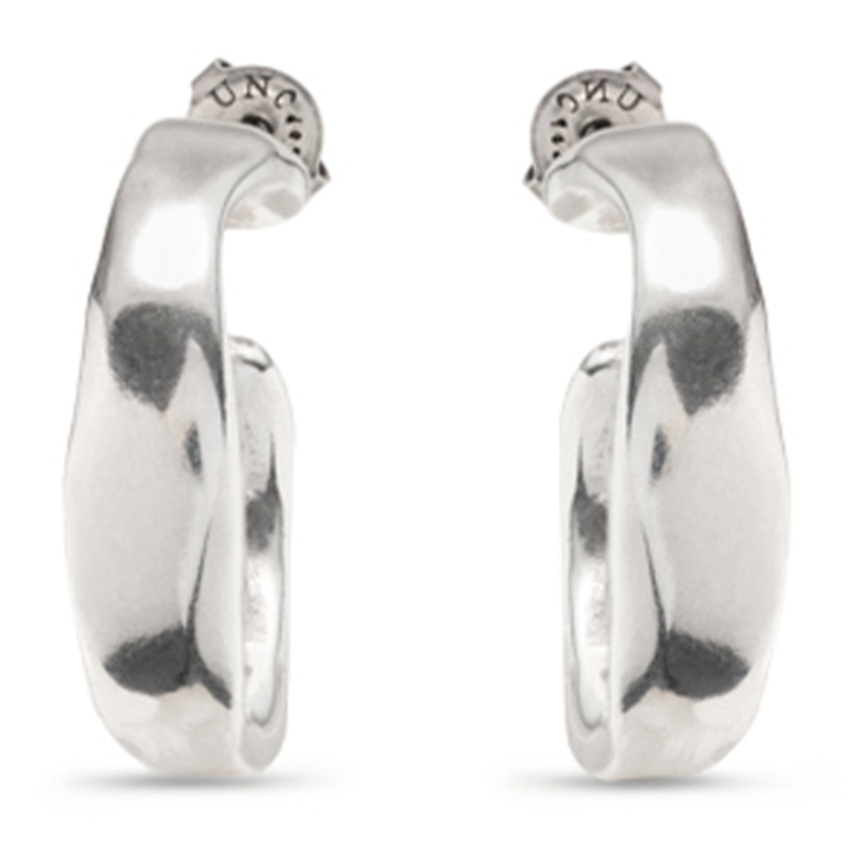 Pendiente Open your mind PLATEADO U