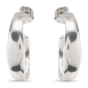 Pendiente Open your mind PLATEADO U