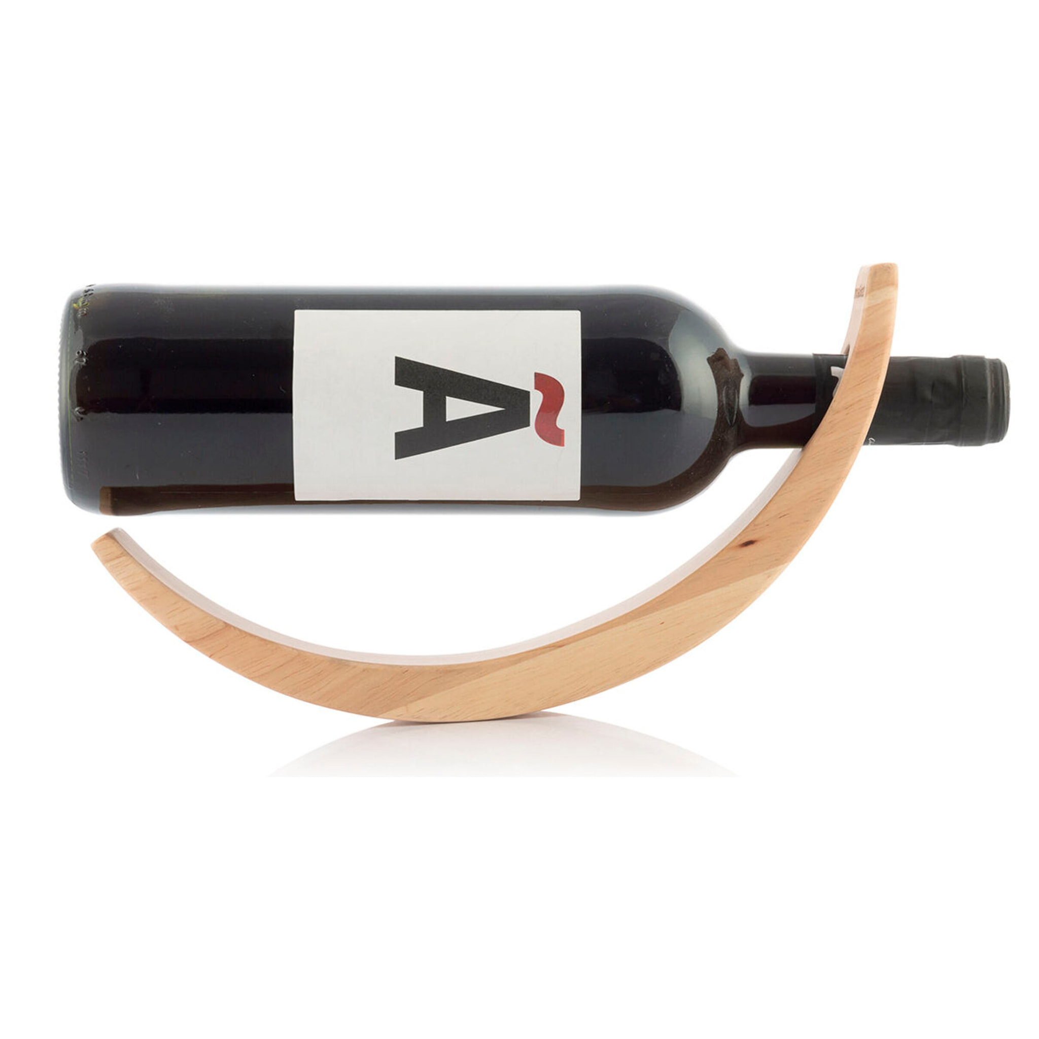 Porte-bouteille en Bois Effet Suspendu Woolance InnovaGoods