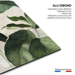 Tableau Aquarelle botanique Tableau alu Dibond
