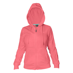 Felpa Donna LOTTO Cotone Leggero Cappuccio - Art.452410