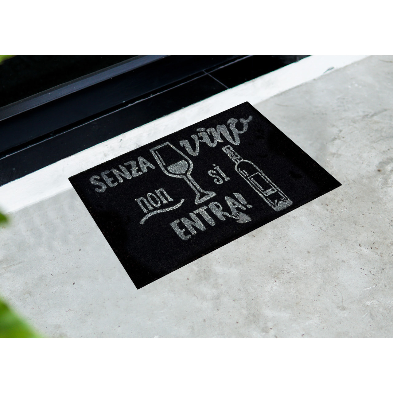 Zerbino Ingresso Casa Antiscivolo In Cocco Scritte Divertenti Senza Vino