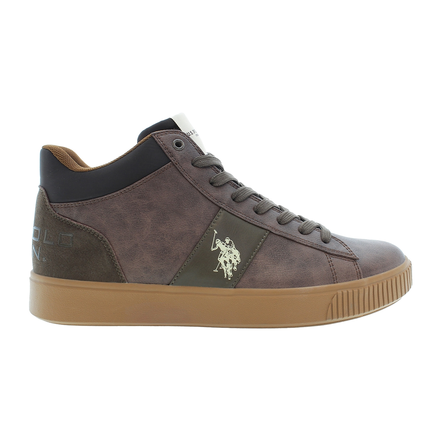 Sneakers U.S. Polo Assn. marrone scuro