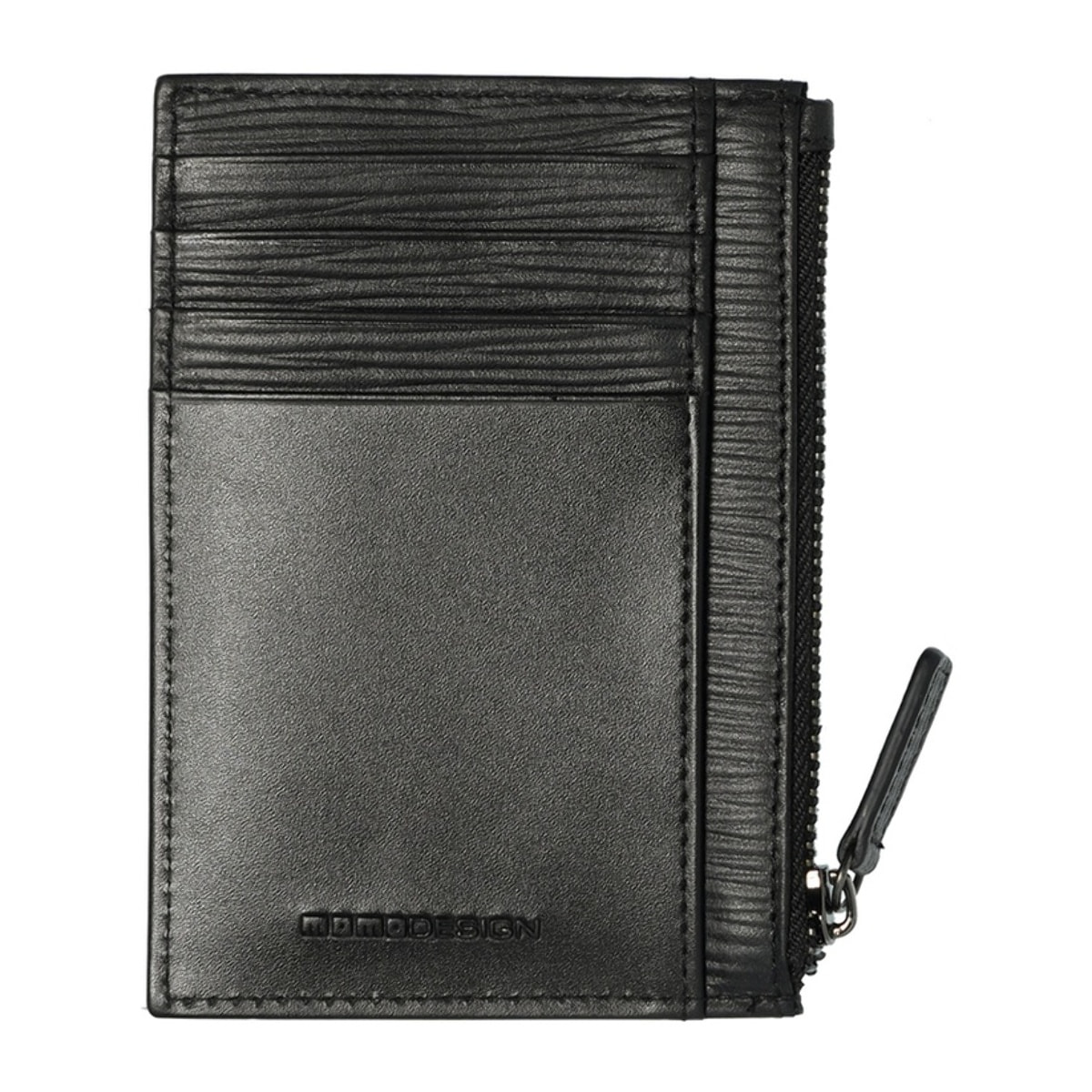 Portafoglio uomo in vera pelle - Modello Silvano Chic - Casual - 12.0 x 9.0 x 1.5 cm