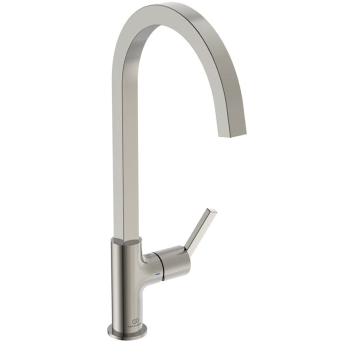 Robinet de cuisine IDEAL STANDARD Gusto carre gris orage