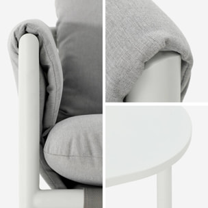 Salon de jardin acier 4 places KYO