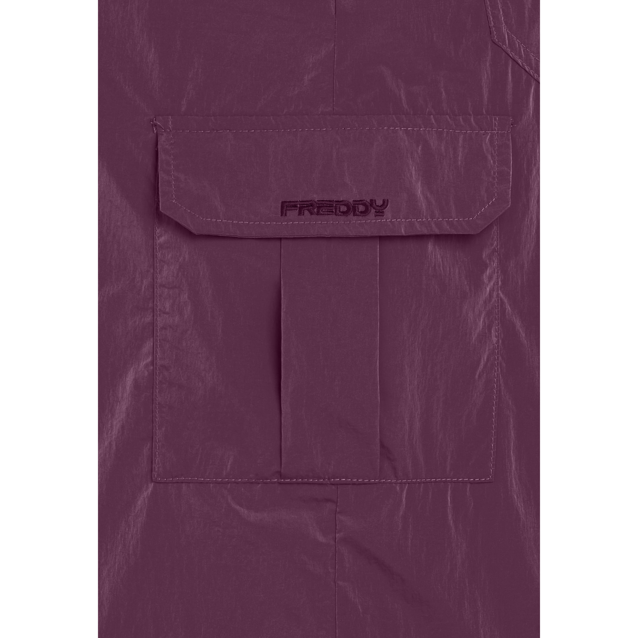 Pantaloni Cargo carrot fit in nylon navetta