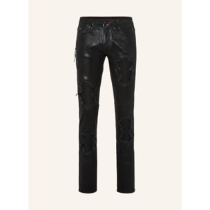 PHILIPP PLEIN Jeans taglio straight CAMOUFLAGE