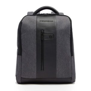 Piquadro Zaino uomo porta pc 15,6" in tessuto riciclato