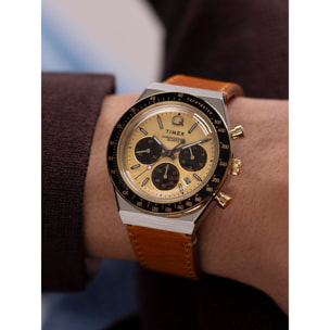 Timex Quartz Analog Chronograph Q Timexâ® Chronograph
