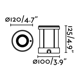 TECNO Empotrable inox