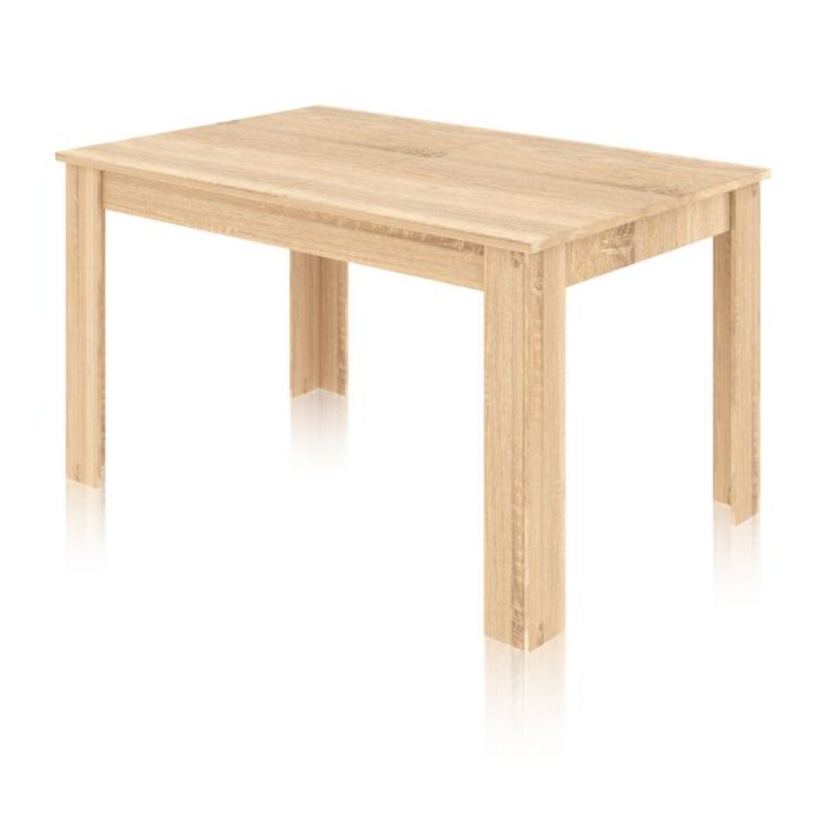 Mesa de comedor extensible Danna 140 Roble Canadian