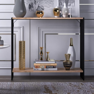 Console industrielle avec étagères REHA