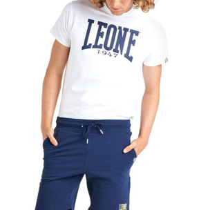 Camiseta básica de manga corta hombre logo grande