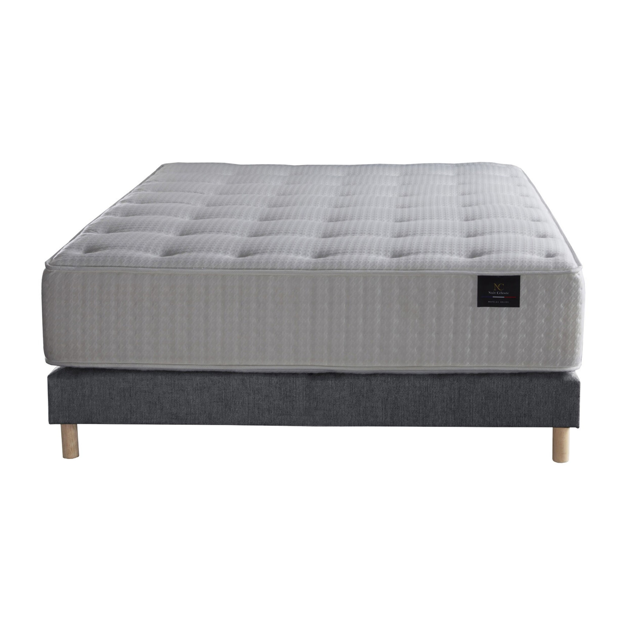 Ensemble matelas HELIOS et sommier confort, qualité et durabilité