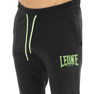 Tuta da uomo in cotone non garzato con cappuccio Leone Boxing legend