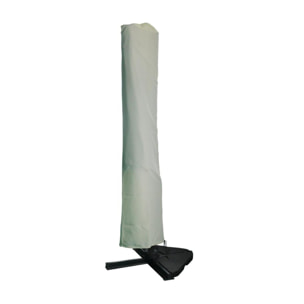 Cover ombrellone Vacchetti in poliestere color sabbia (per modello 3x4/4x4)