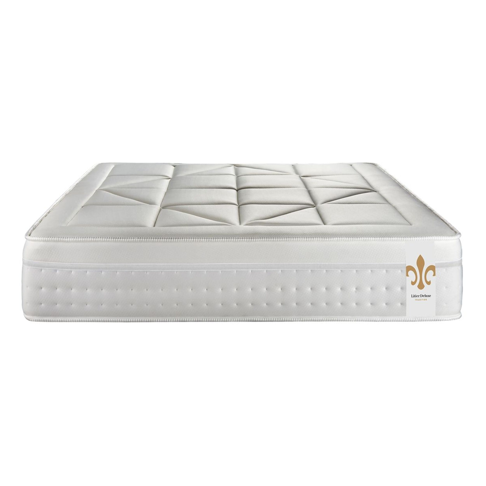 Matelas Vingt-Huit - 28cm - Ressorts ensachés et mémoire de forme - Tensions allégées - Soutien Ferme