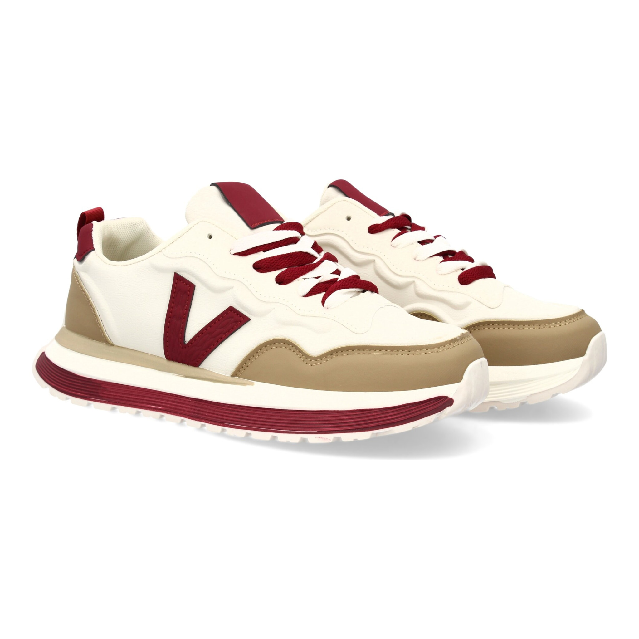 Zapatilla hombre casual con contrastes