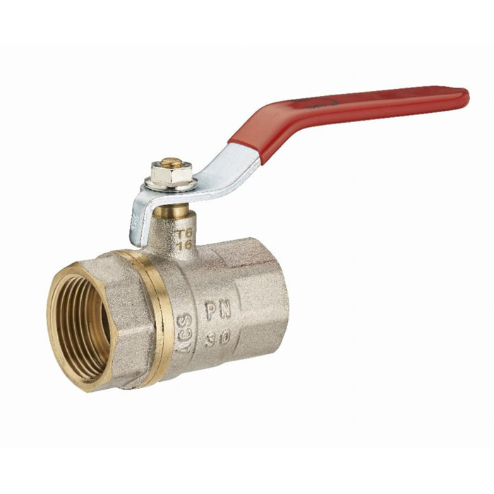 Vanne à sphère 1/4 tour double femelle F3/4' (20x27) NOYON & THIEBAULT - 1204-I20ET