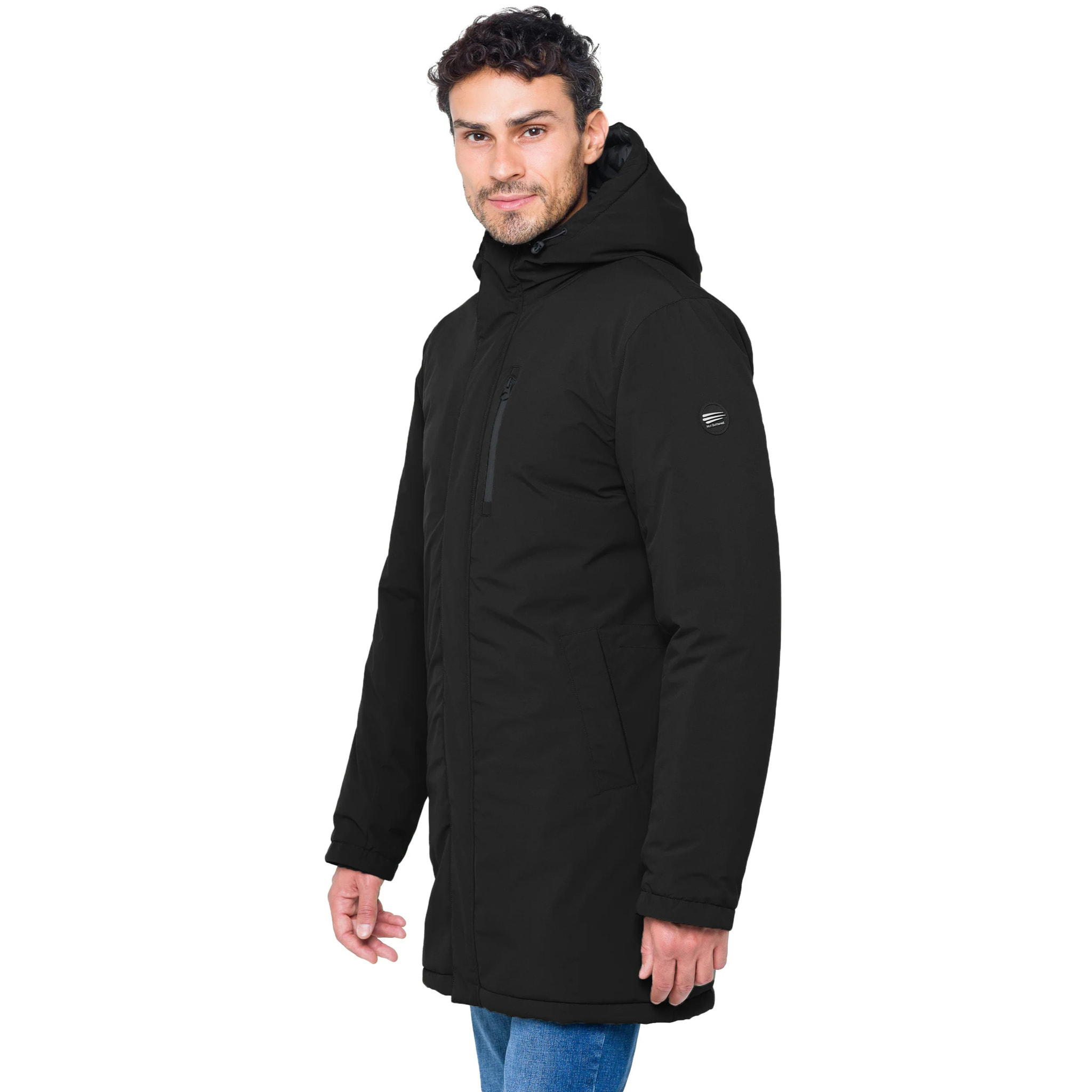 Parka LATEMAR acolchada impermeable negro