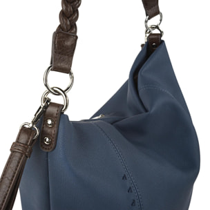 Bolso Hobo-Hombro Lois Indiana Azul