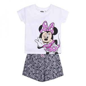 Completo T-Shirt e pantaloncino Minnie Lei Disney Multicolor