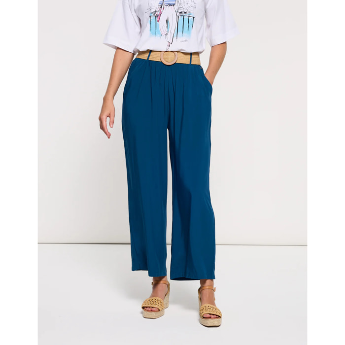 Pantalón Largo Azul - Terdam