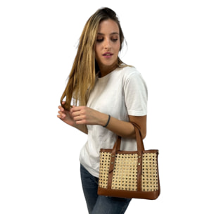 Bolso de mano Cheval Firenze Hamptons Camel