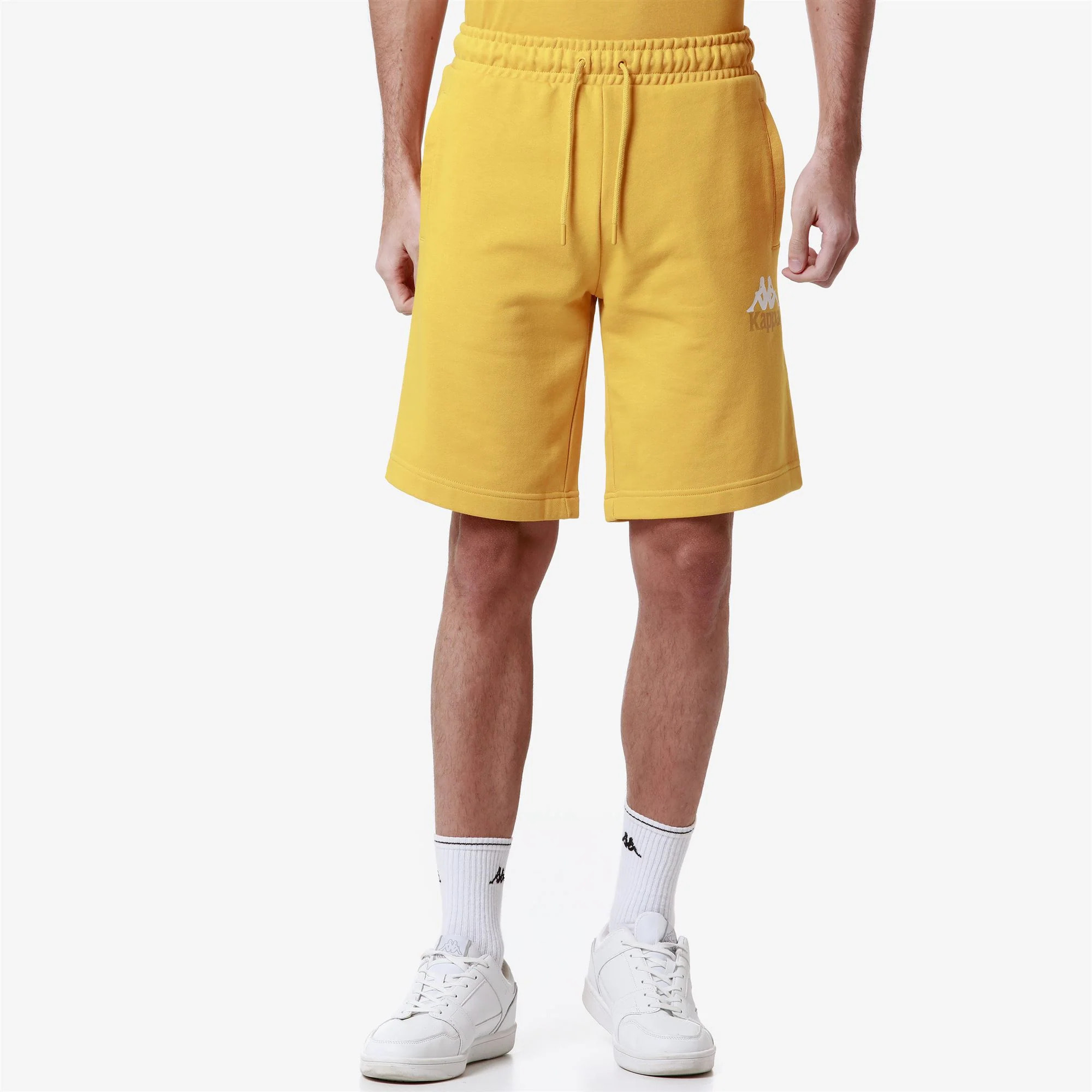 Kappa - Pantaloncini Uomo Giallo - AUTHENTIC UPPSALA 2