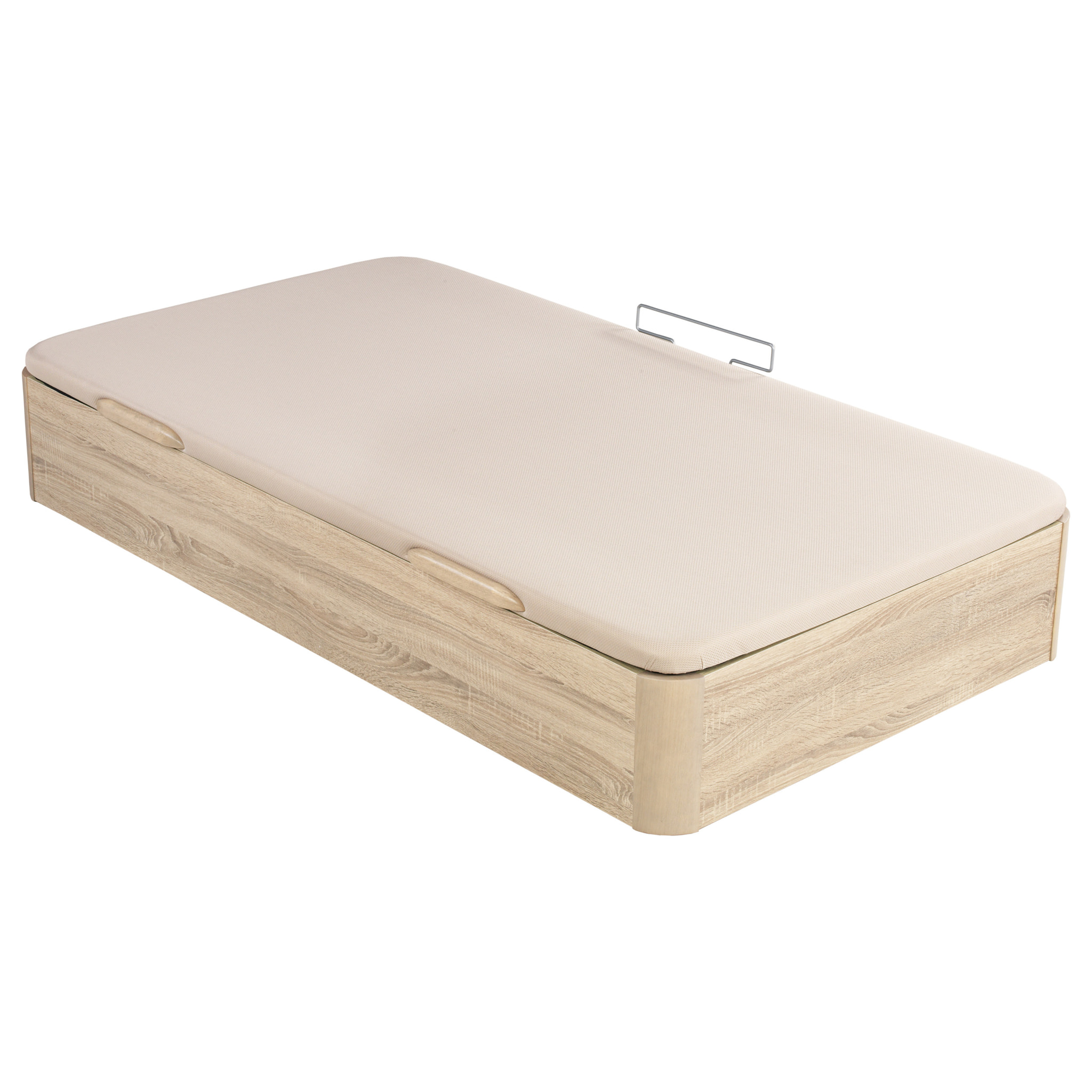 Canapé Abatible 32CM | ENVÍO, MONTAJE Y RECOGIDA ANTIGUO INCLUIDO | Apertura Lateral | Madera | Natural | WHAT THE SLEEP