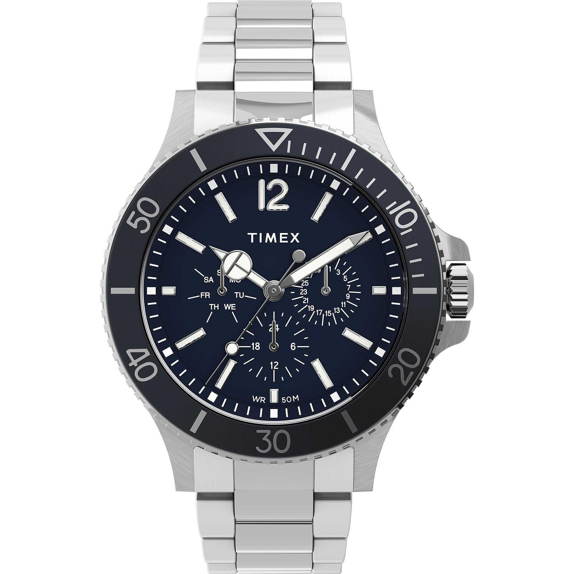 Orologio Timex HARBORSIDE Acciaio Silver