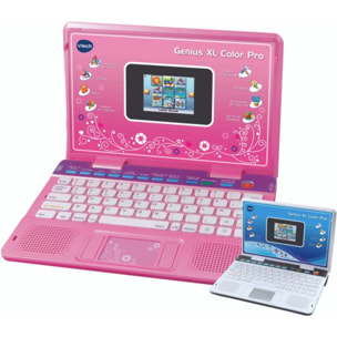 Ordinateur enfant VTECH Genius XL Color Pro bilingue rose