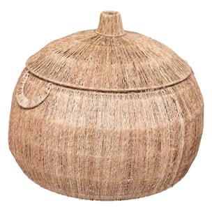 Set de 2 paniers ronds "Balaya" jute D44/54cm