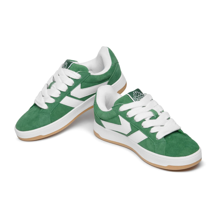 Kappa - Sneakers Uomo Donna Verde - Logo Marlon