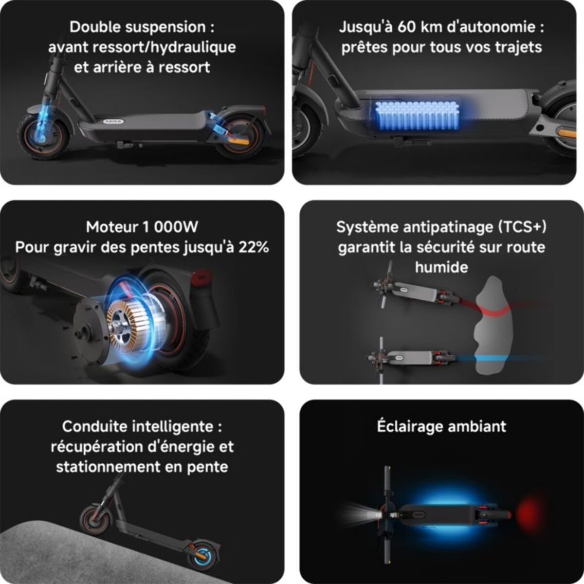 Trottinette électrique XIAOMI Electric Scooter 5 Max