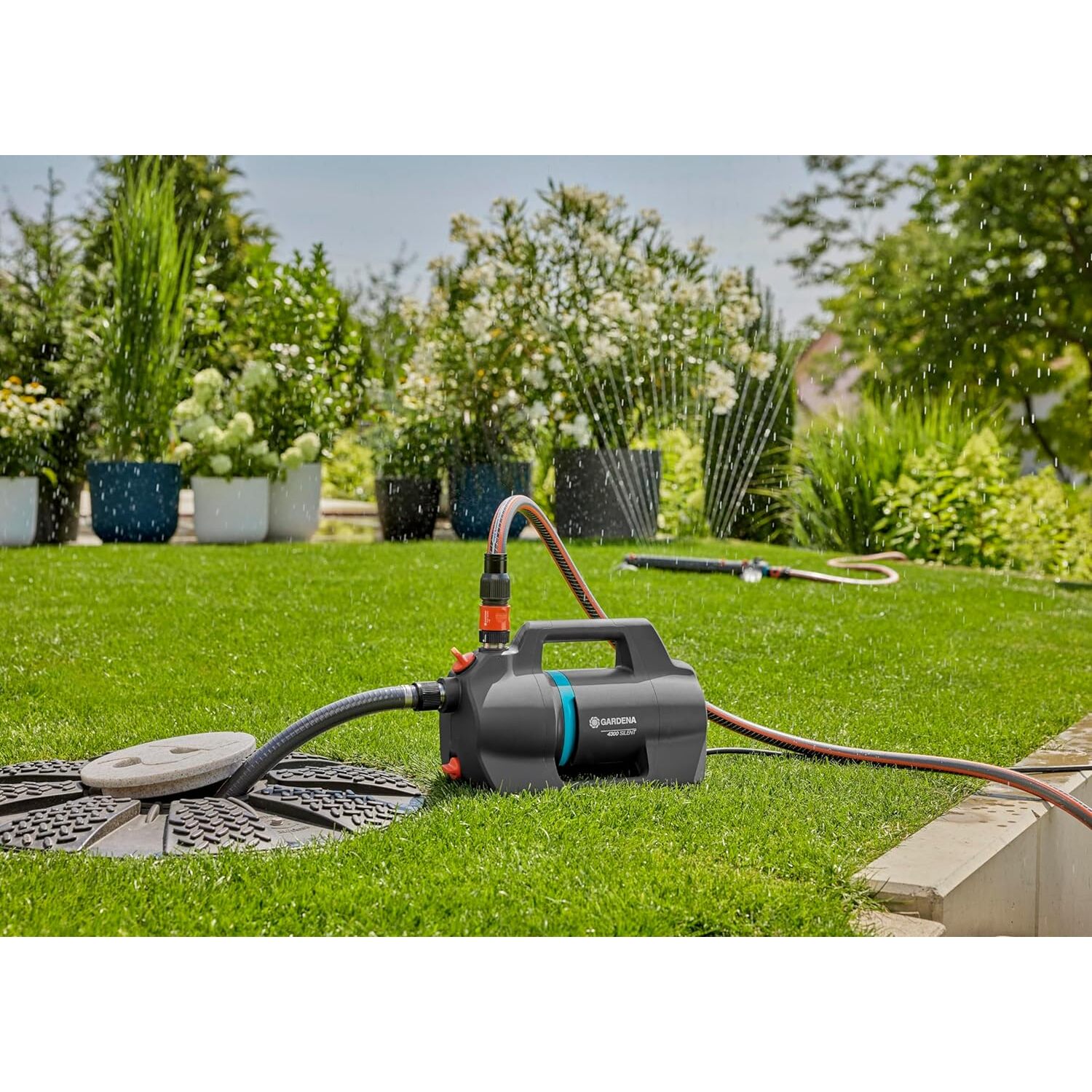 Pompe d'arrosage de surface 4300 Silent - GARDENA - 9056-20