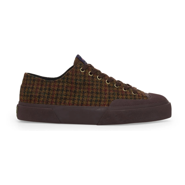 Superga - Sneakers Uomo Donna Marrone - 2432 WORKS WOOL PATCHWORK