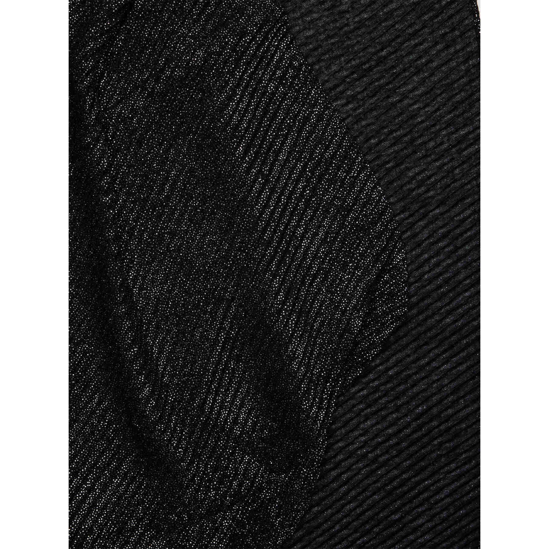 Fiorella Rubino - Foulard lungo effetto brillante - Nero